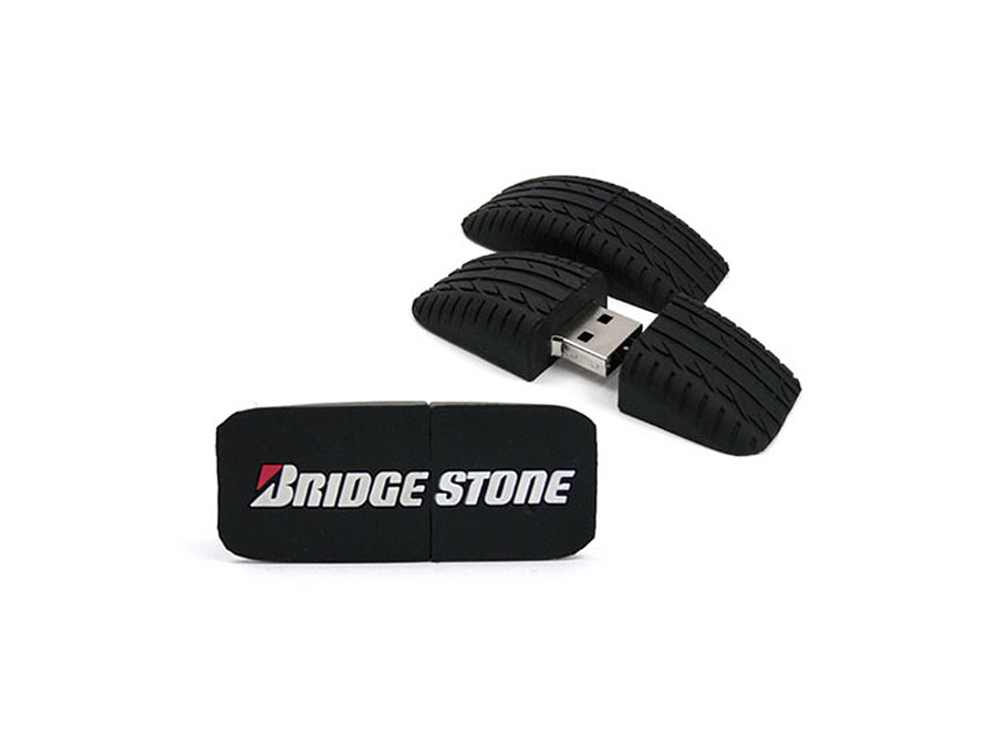 USB-Stick in der Form eines Bridgestone Reifens