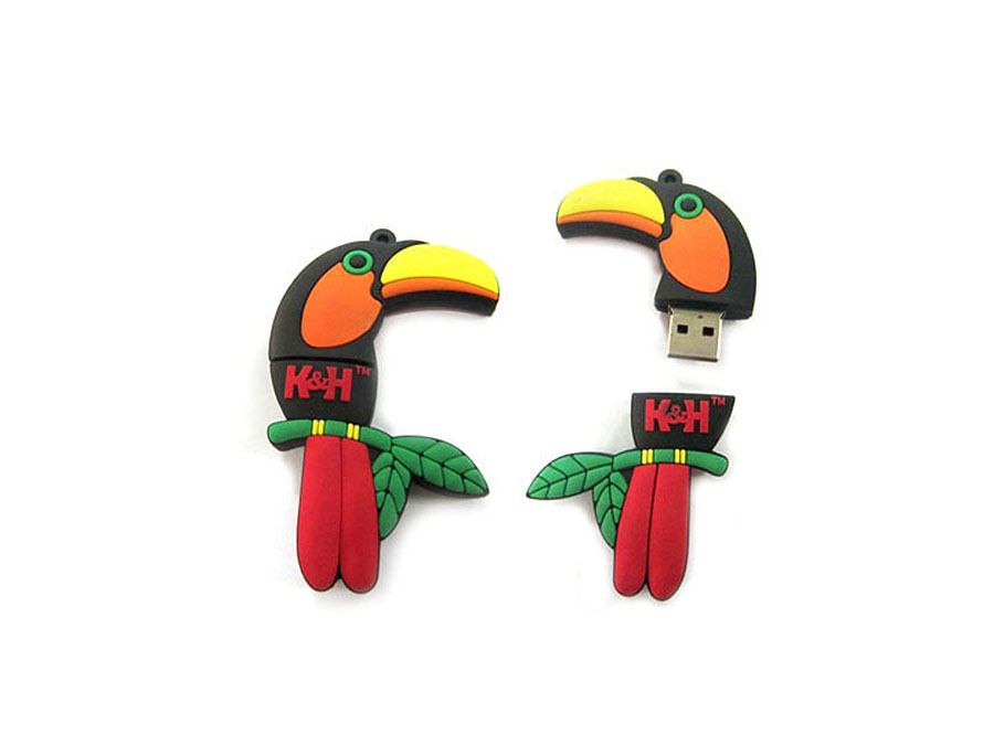 USB-Stick in der Form eines Vogels