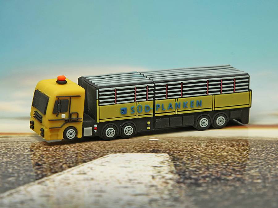 usb stick lkw transport verkehr logistik werbung