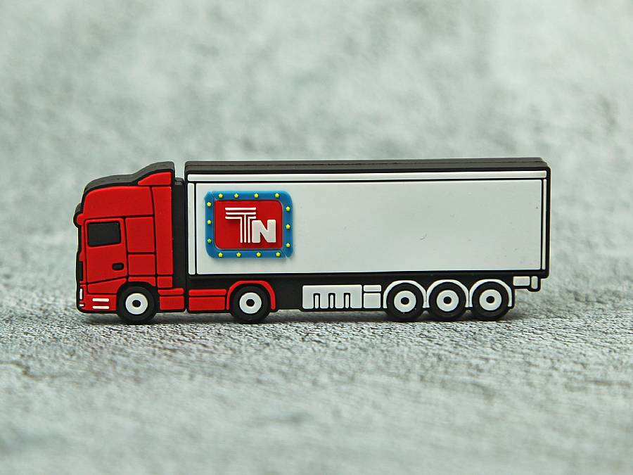 usb stick lkw verkehr strasse logistik trransport