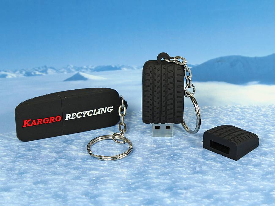 usb stick reifen autoreifen profil auto werbung