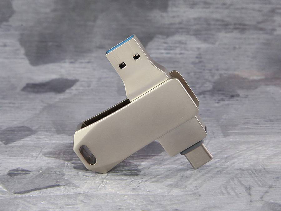 usb stick twin metal buegel drehbar offen