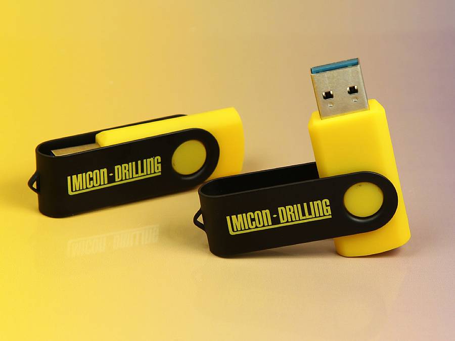 usb stick twister buegel metall speed logo werbung