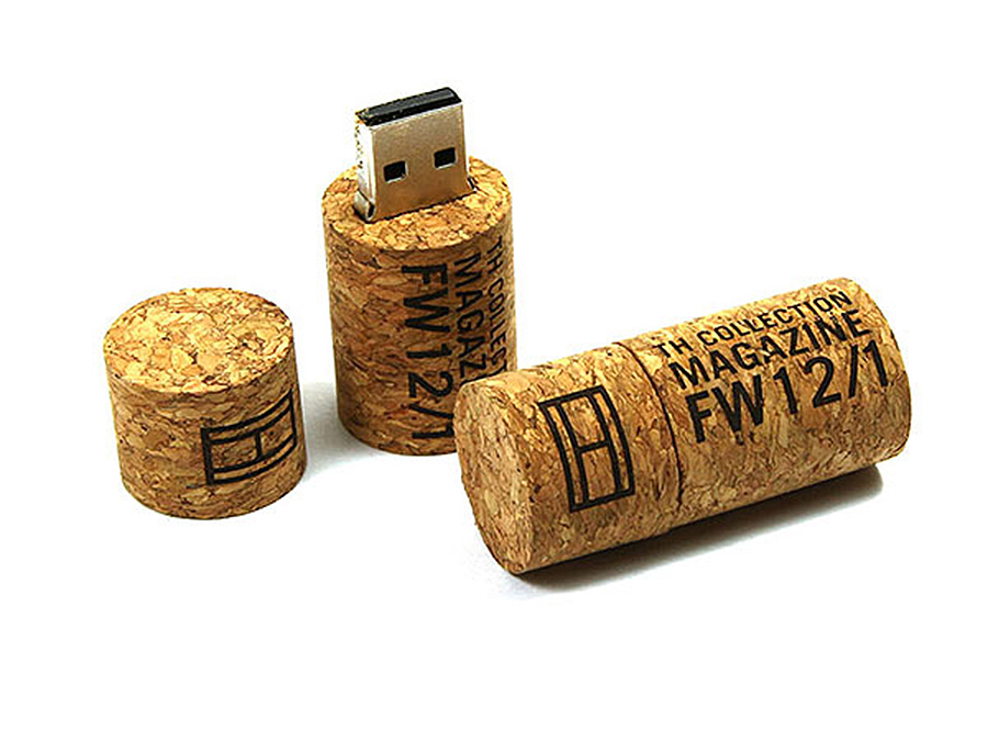 USB-Weinkorken mit Logoprint
