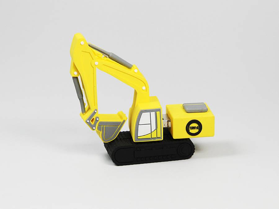 USB-Stick Bagger Kundenreferenz