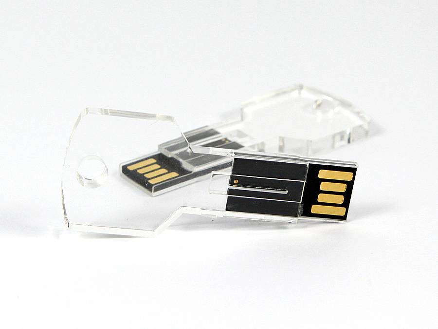 Crystal USB-Stick Key Schlüssel