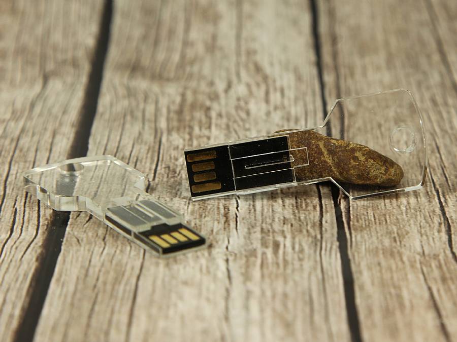 Crystal USB-Stick Key als Werbeartikel