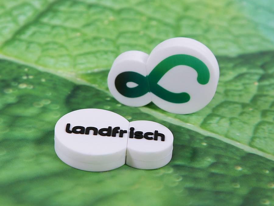 USB-Stick Sonderform Digitaldruck Kundenreferenz Wunschform 2