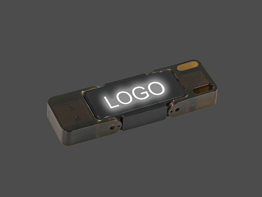 Dual USB LED Protector als Werbeartikel