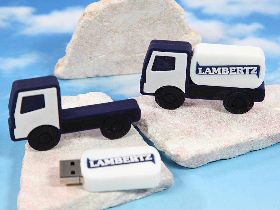 USB-Stick Fahrzeuge Kundenreferenz Tankwagen