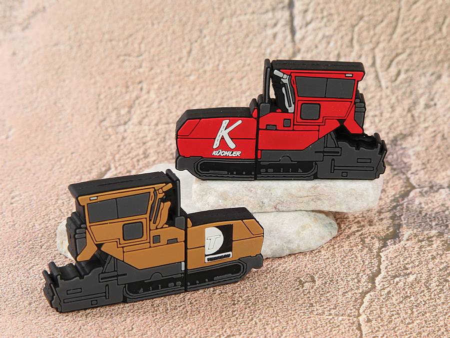 USB-Stick Fahrzeuge Kundenreferenz Kettenfahrzeug