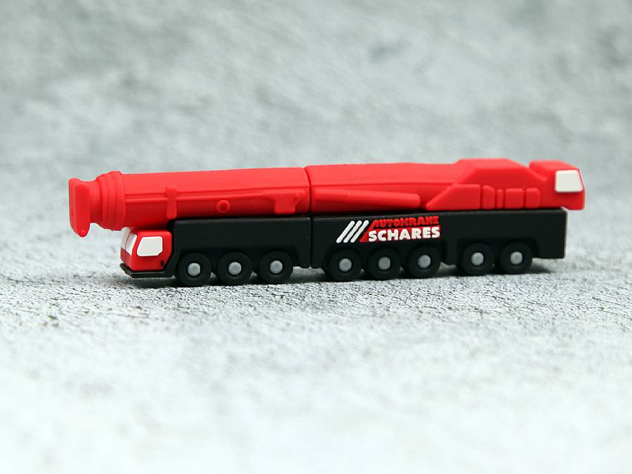 USB-Stick Fahrzeuge Kundenreferenz Autokran
