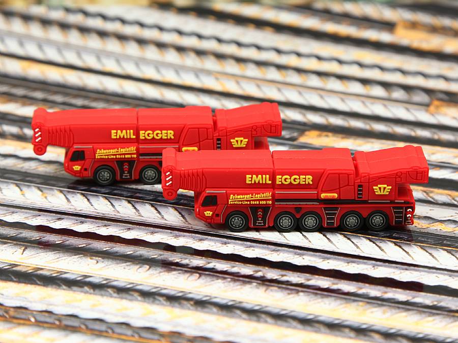USB-Stick Fahrzeuge Kundenreferenz Kranwagen