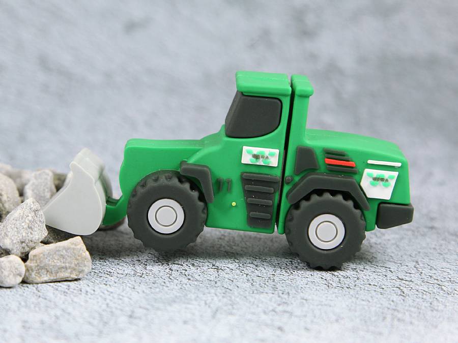 USB-Stick Fahrzeuge als Bagger-Sonderform