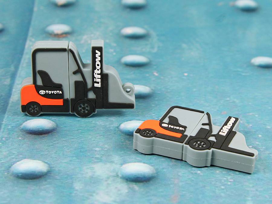 USB-Stick Gabelstapler für Logistik