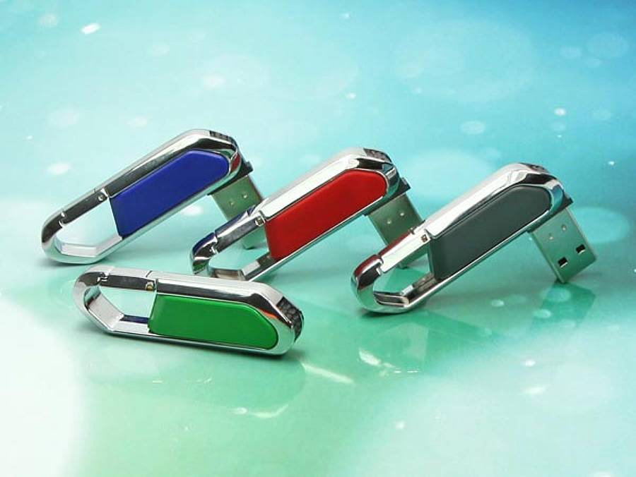 USB-Stick Karabiner 02 als Werbeartikel