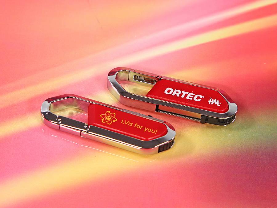 USB-Stick Karabiner 02 Kundenreferenz