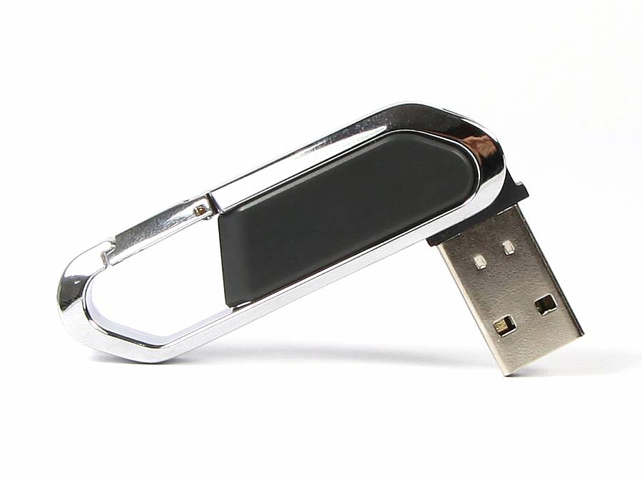 USB-Stick Karabiner 02 aus Metall