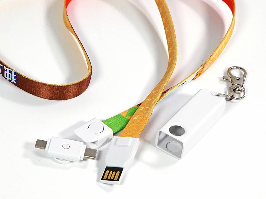 Lanyard Ladekabel mit USB-Stick 32 GB