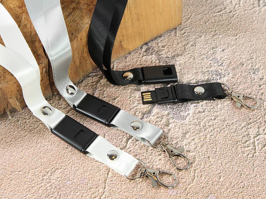 Lanyard mit USB-Stick Produktansicht