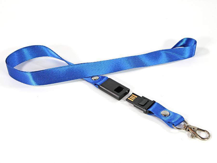 Lanyard mit USB-Stick als Werbeartikel