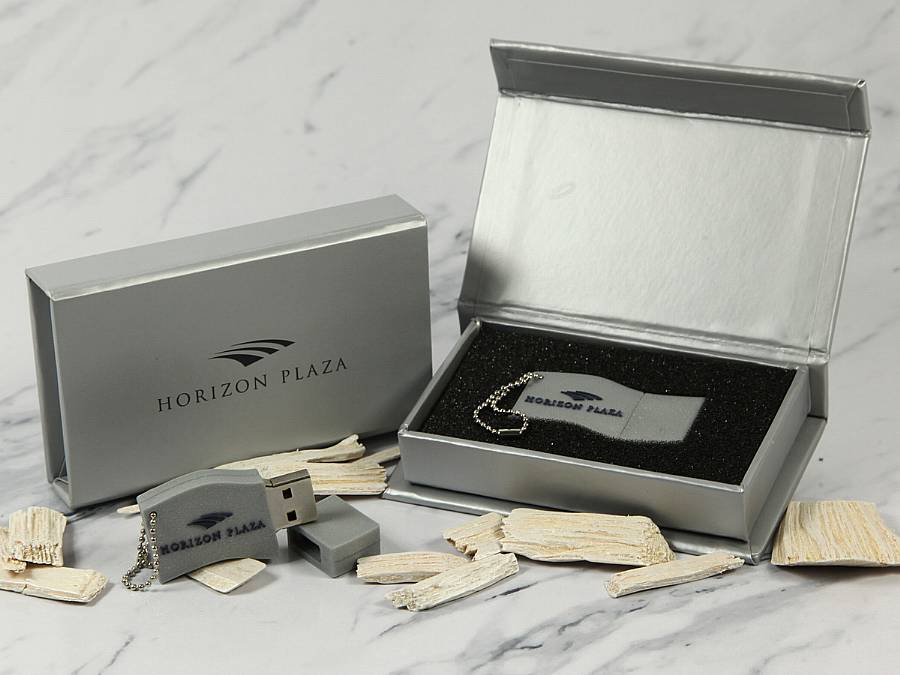 USB-Stick Logo wellig Kundenreferenz