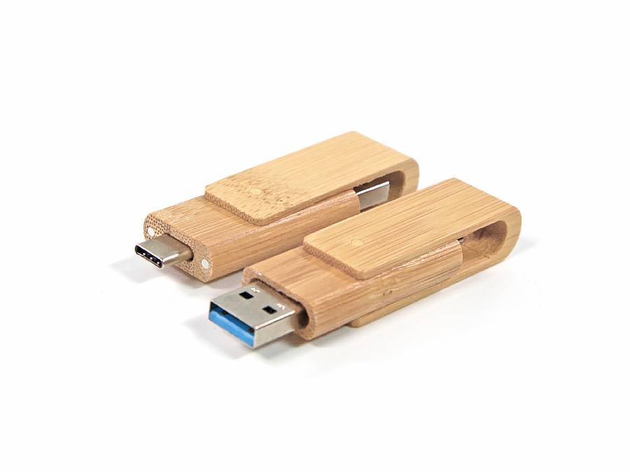 Dual USB-Stick NaturePure Anschlüsse