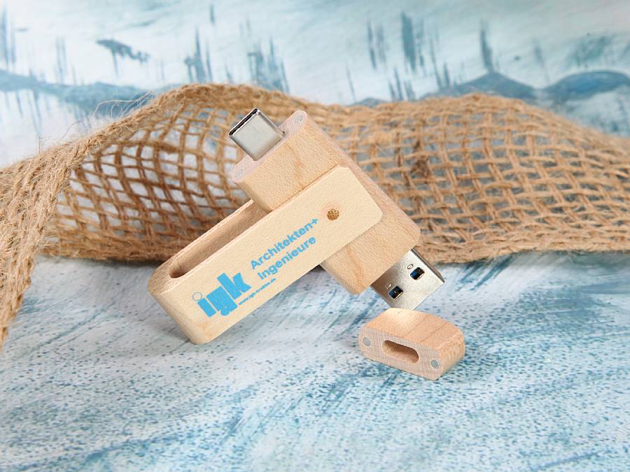 Dual USB-Stick NaturePure Kundenreferenz