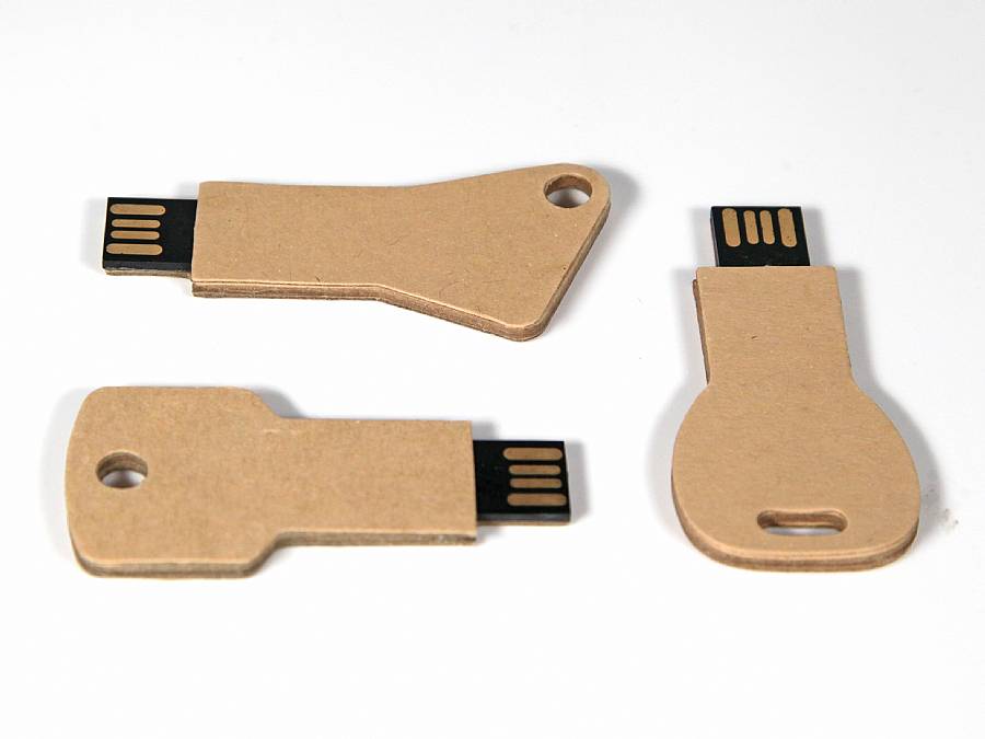 USB-Stick Paper Key Muster