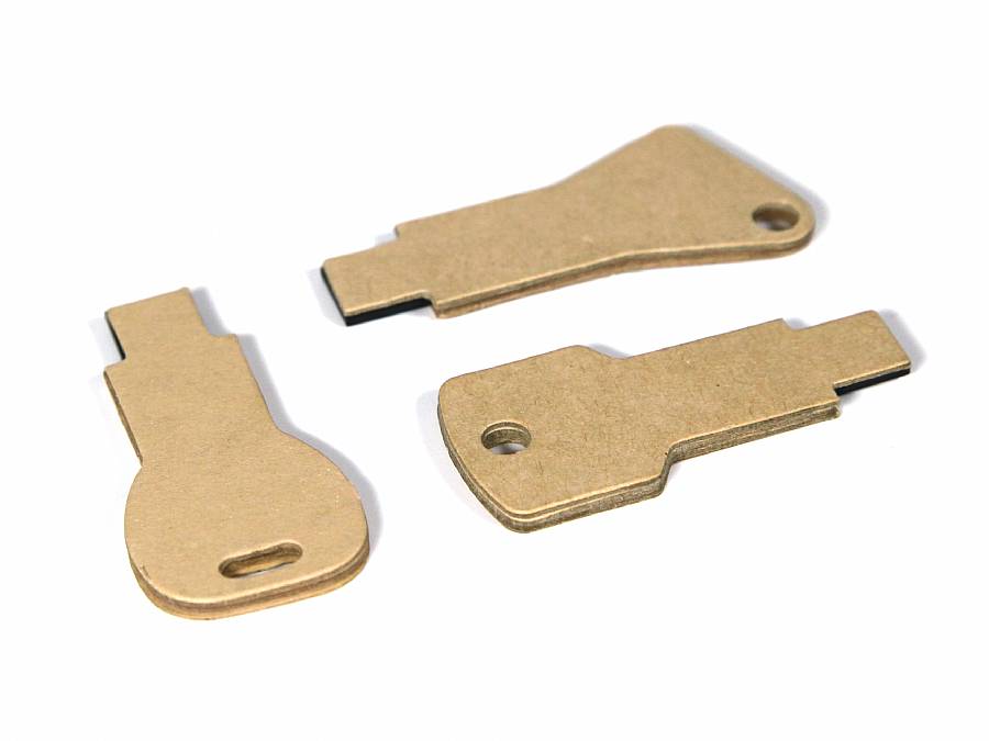 USB-Stick Paper Key Rückseite