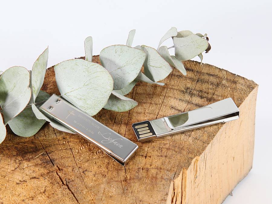 USB-Stick PaperClip Kundenreferenz