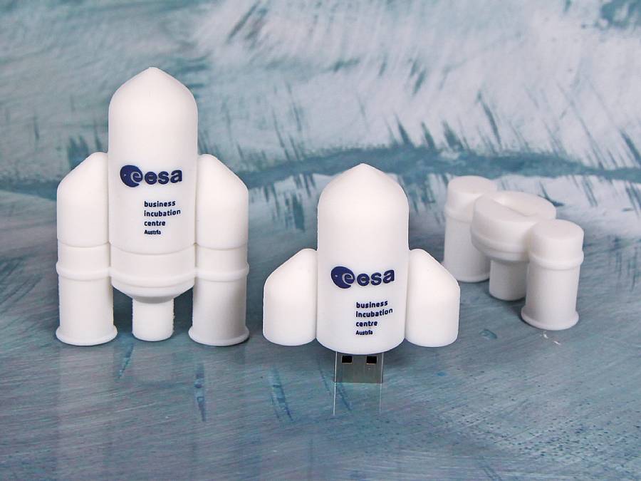 USB-Stick Rakete Kundenreferenz