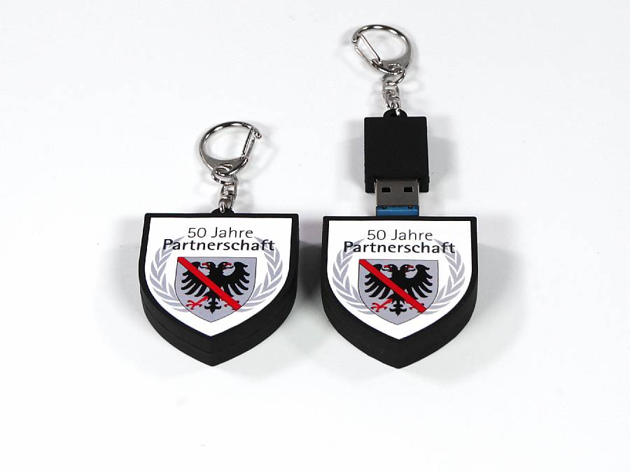 USB-Stick Wappen Detailansicht