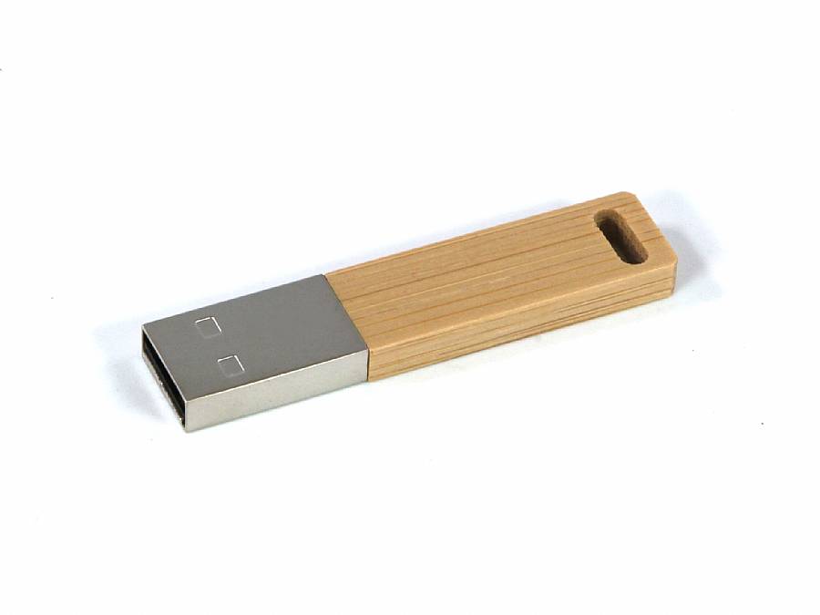 USB WoodMetal II als Werbeartikel aus Holz und Metall