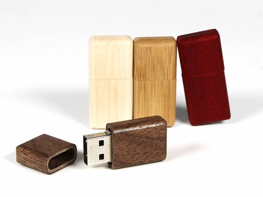 USB-Stick Woody Naturholz