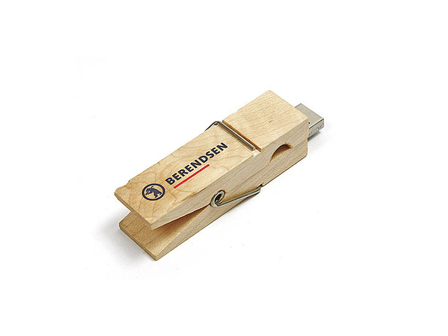 USB-Stick als Wäscheklammer Berendsen