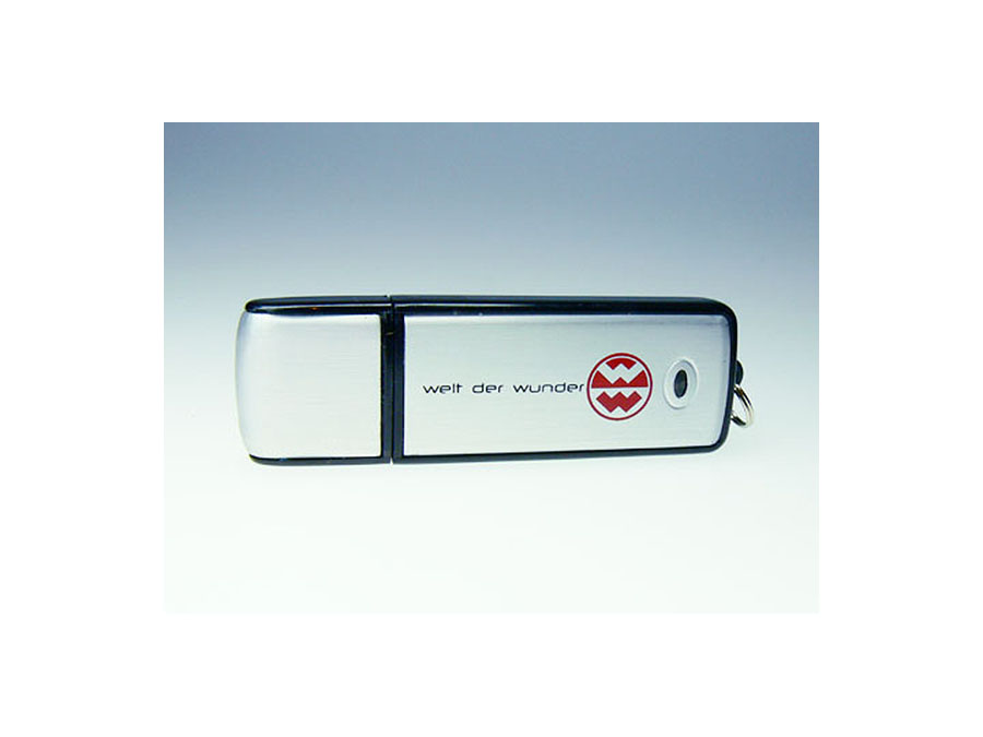 Welt der Wunder Werbegeschenk USB-Stick gedrucktem Logo auf der Vorderseite