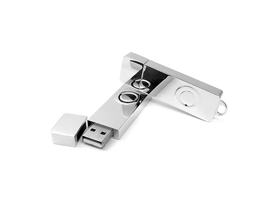 Werbeartikel Metall USB-Stick mit Logo gravieren