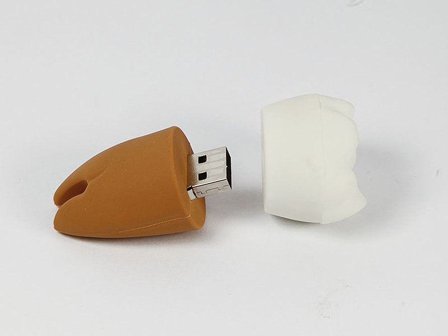 Werbeartikel Zahn USB-Stick mit Logo bedrucken