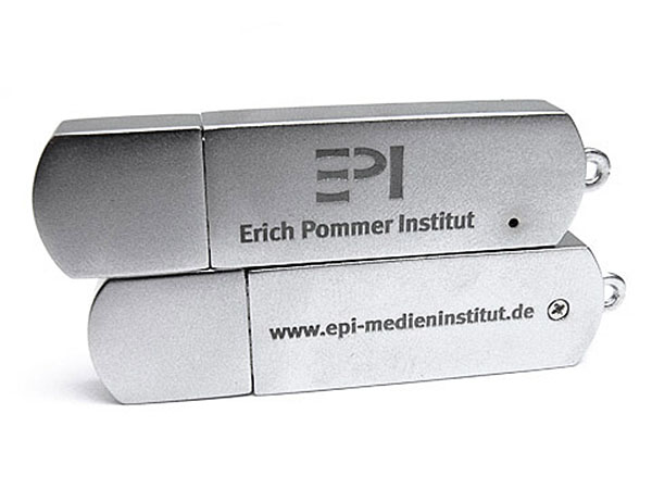 Exclusiver USB Stick sehr Edel mit Firmenlogo bedruckt