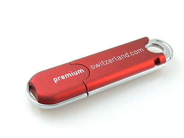 Kunststoff USB-Stick mit Logodruck Branding