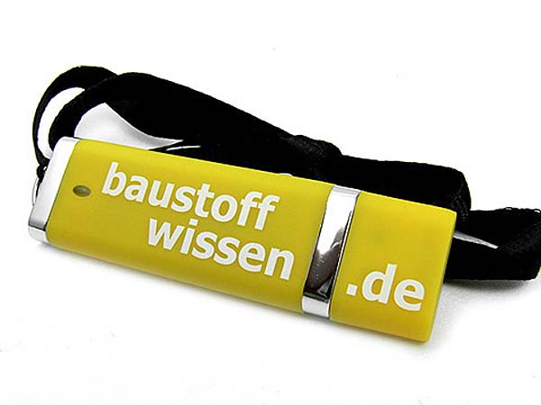 USB-Stick in CI mit Lanyard - am Umhängeband