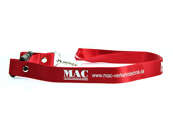 MAC Verkehrstechnik Lanyard mit Logo