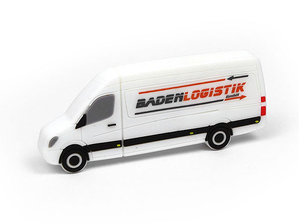 Badenlogisitk Transporter Sprinter USB-Stick mit Logo bedruckt