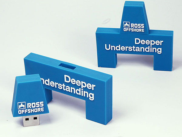 Kundenlogo Logo des Kunden als USB-Stick in Wunschform
