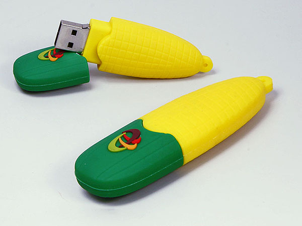 Mais Maiskolben USB-Stick in Wunschform mit Logo