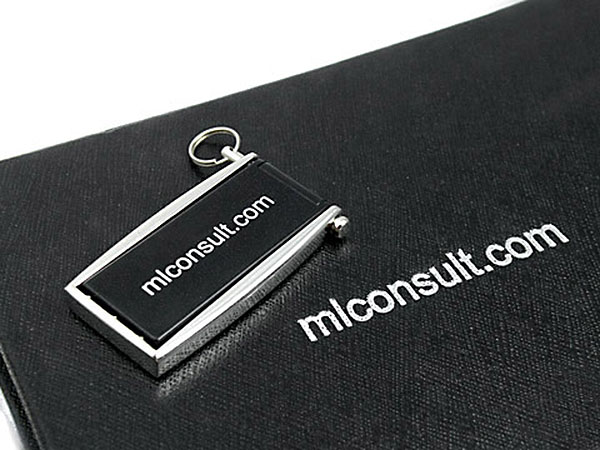 ml consult mini USB-Stick mit Geschenkverpackung