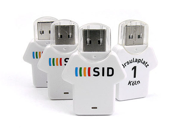 Sport Informationsdienst SID Trikot USB-Stick mit Logo bedruckt