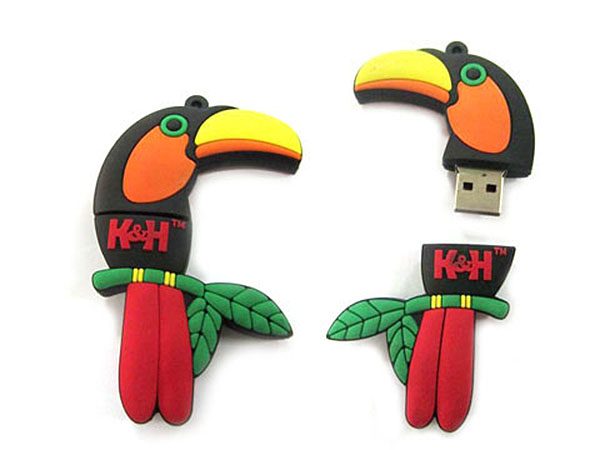 USB-Stick in der Form eines Vogels