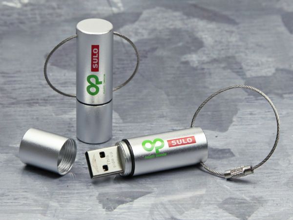 USB-Stick Alu 17 Kundenreferenz